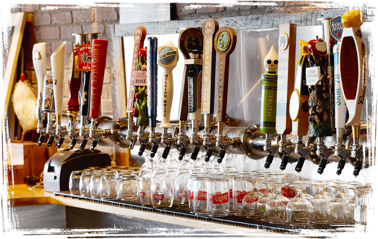 Craft Beers on tap
