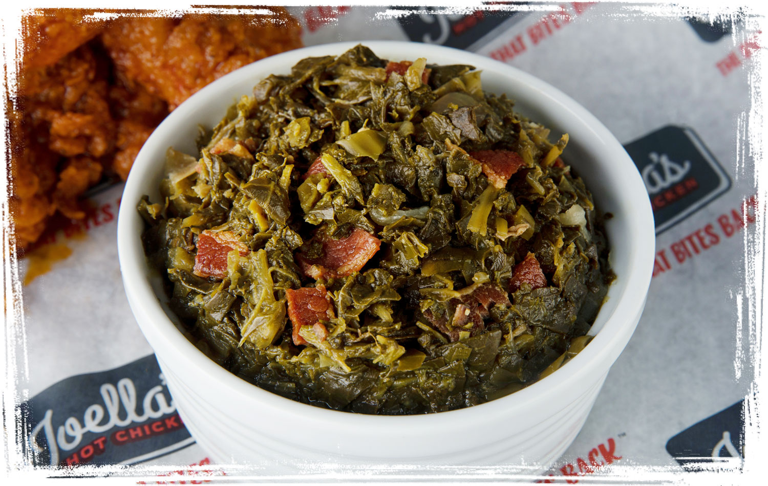 Joella's Collard Greens with Bacon southern side