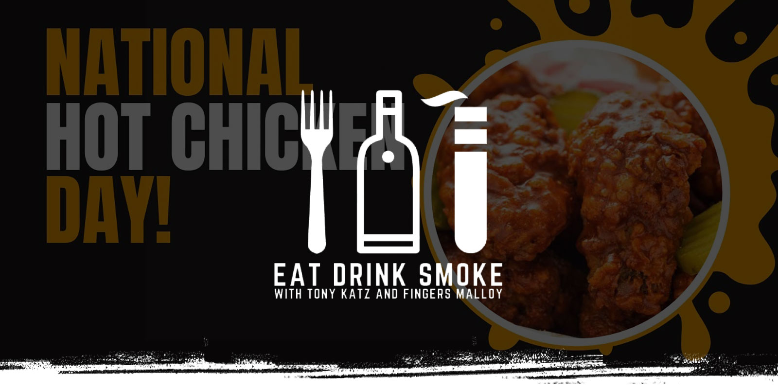 QSR logo on Chicken Nuggz background